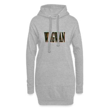 WAGWAN - Hoodie Dress - heather grey - Front