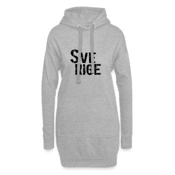 Suède, Scandinavie, Mer Baltique, Stockholm - Sweat-shirt à capuche long Femme - gris chiné - Devant