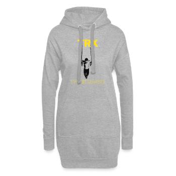 TRX Sport Gift Gift Idea Entraînement Entraînement - Sweat-shirt à capuche long Femme - gris chiné - Devant