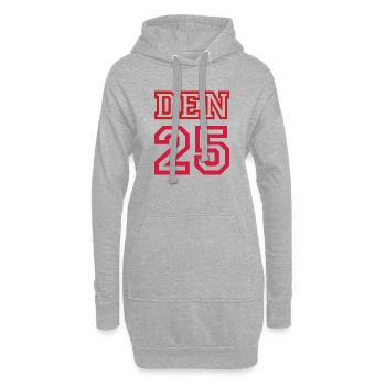 DENMARK - Hoodie-Kleid - Grau meliert - Vorne