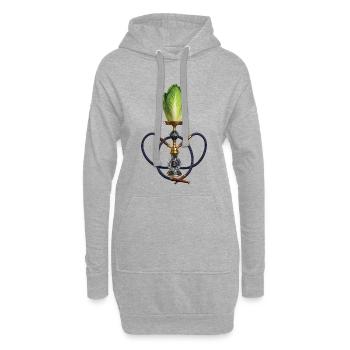 BELGA CHICHA – Belgien - Hoodie-Kleid - Grau meliert - Vorne
