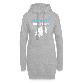 Bärtierchen Tardigrades Wasserbär Tardigrade - Hoodie-Kleid - Grau meliert - Vorne