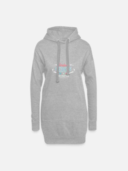 Najlepsi na świecie dziadkowie - Hoodie-kjole - grå meleret