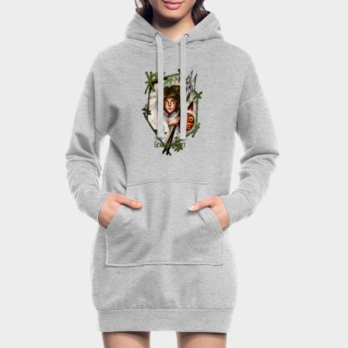 Geneworld - Mononoke - Sweat-shirt à capuche long Femme