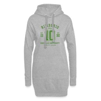Uni Varsity 10 Logo Stil - Hoodie-Kleid - Grau meliert - Vorne