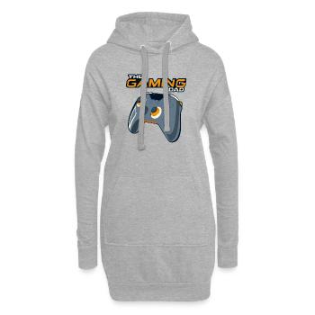 The Gaming Dad Zocker Vater Geschenk - Hoodie-Kleid - Grau meliert - Vorne