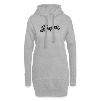 Heepen Bielefeld#heepenstyle - Hoodie-Kleid - Grau meliert - Vorne