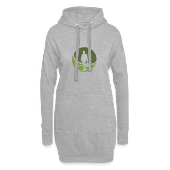 Börse Banking Banken - Hoodie-Kleid - Grau meliert - Vorne