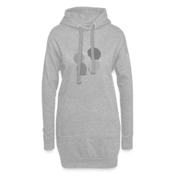 Banking Banken Business - Hoodie-Kleid - Grau meliert - Vorne