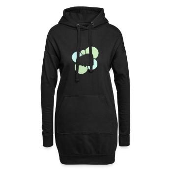 Conduite d'autobus scolaire - Sweat-shirt à capuche long Femme - noir - Devant