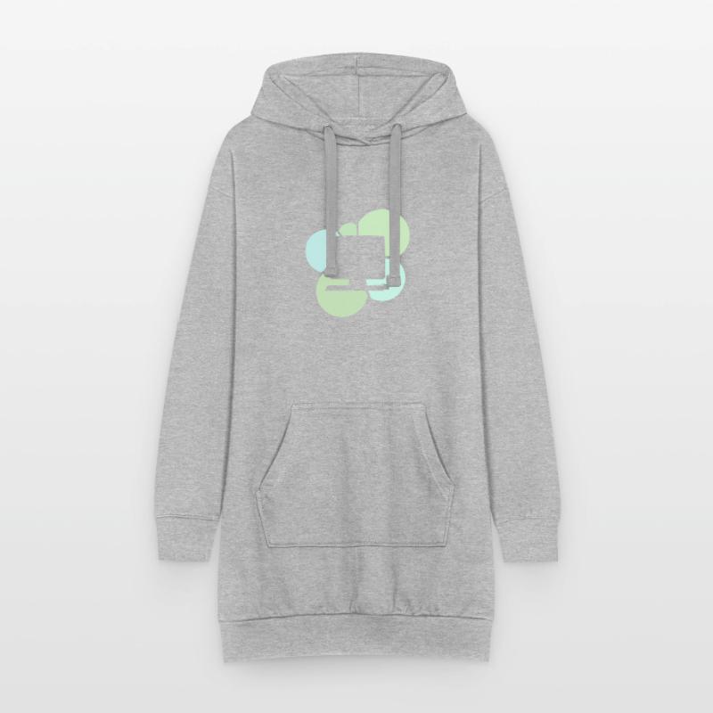 Computerarbeit Computerarbeit Tech Hoodie-Kleid