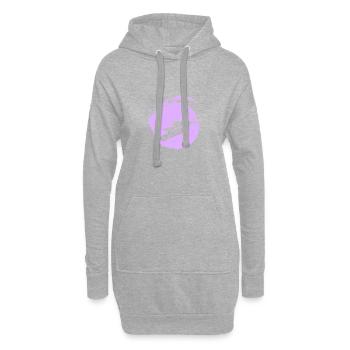 Wassersport Wakeskate Wakeskating - Hoodie-Kleid - Grau meliert - Vorne