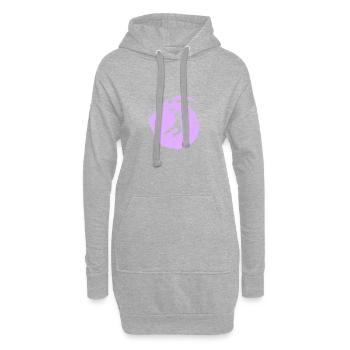 Regeln Spiel - Hoodie-Kleid - Grau meliert - Vorne