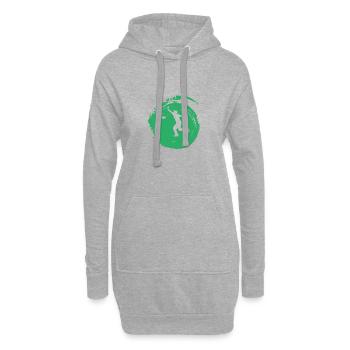 Sacs Cornhole - Sweat-shirt à capuche long Femme - gris chiné - Devant