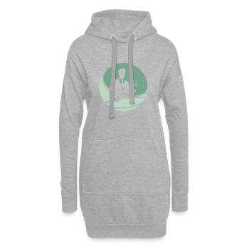 Richter Gericht Absatz - Hoodie-Kleid - Grau meliert - Vorne