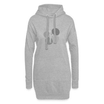 Gericht Recht - Hoodie-Kleid - Grau meliert - Vorne