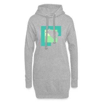 Wingsuit Combinaison de vol - Sweat-shirt à capuche long Femme - gris chiné - Devant