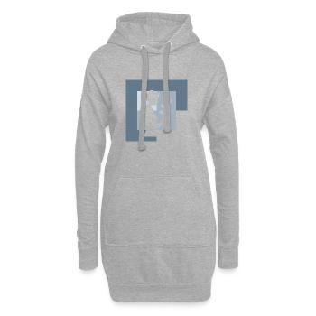 Florist Garten Gartenbau - Hoodie-Kleid - Grau meliert - Vorne
