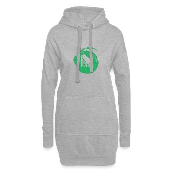 Achterbahn Lukas Rummel - Hoodie-Kleid - Grau meliert - Vorne