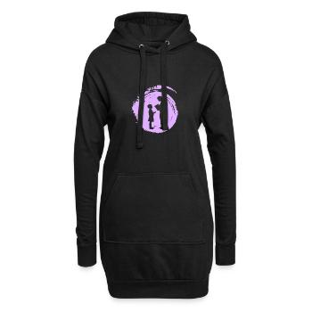 Enseignant Enseignant Enseignant Primaire - Sweat-shirt à capuche long Femme - noir - Devant