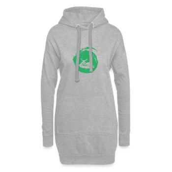 Ski nautique Jet Ski Bateau à moteur - Sweat-shirt à capuche long Femme - gris chiné - Devant