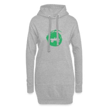 Monster Truck Motorsport Camion tout-terrain - Sweat-shirt à capuche long Femme - gris chiné - Devant