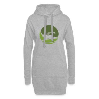 Bauer - Hoodie-Kleid - Grau meliert - Vorne