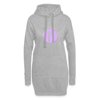 Richter Behandlung - Hoodie-Kleid - Grau meliert - Vorne