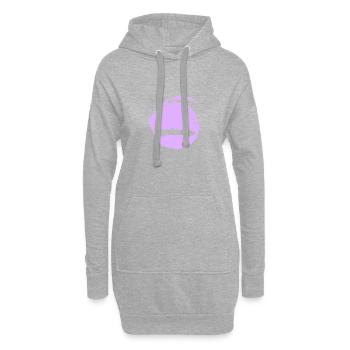 Driften Tuning Sportauto - Hoodie-Kleid - Grau meliert - Vorne
