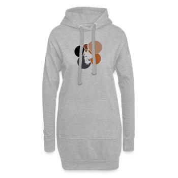 Skateboard Skateboarding Skater Halfpipe - Hoodie Dress - heather grey - Front