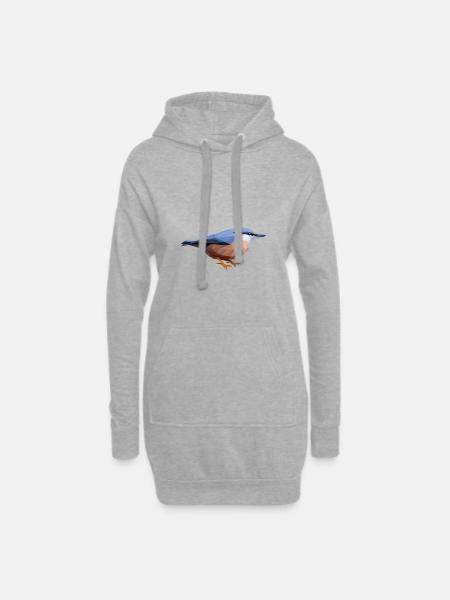 Kleiber - Hoodie-Kleid - Grau meliert