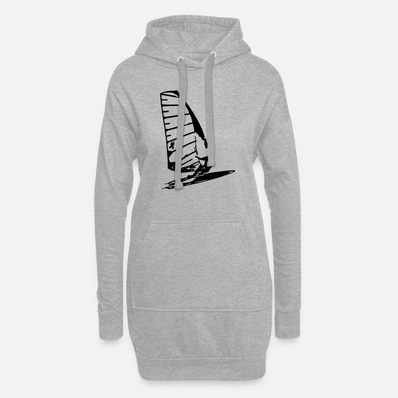PlancheCà 4 Sail - Hoodie-Kleid - Grau meliert