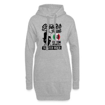 Scooter Pride - Hoodie-Kleid - Grau meliert - Vorne