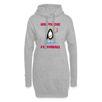 floorball floorballspieler unihockey - Hoodie-Kleid - Grau meliert - Vorne