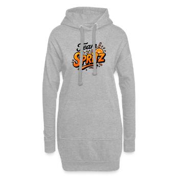 Team Spritz - Hoodie-Kleid - Grau meliert - Vorne