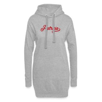 Patricia - Prénom - Sweat-shirt à capuche long Femme - gris chiné - Devant