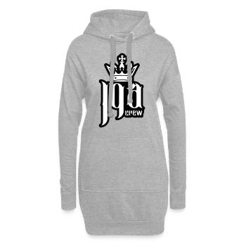 Jga Crew Junggesellenabschied - Hoodie-Kleid - Grau meliert - Vorne