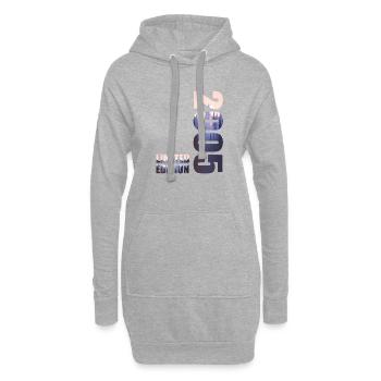 2005. Limited Edition T-Shirt Geburtstags Idee - Hoodie-Kleid - Grau meliert - Vorne