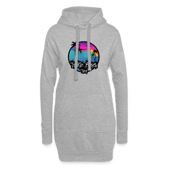 Online Entrepreneur | Work At Home Business - Hoodie Dress - heather grey - Front