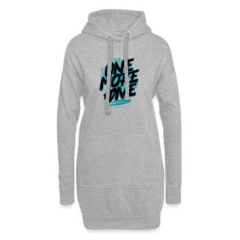 Tauchen - Encore une plongée - Streetwear pour plongeurs sous-marins - Sweat-shirt à capuche long Femme - gris chiné - Devant
