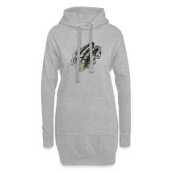Wurst - Hoodie-Kleid - Grau meliert - Vorne