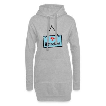 PENSIONIERT - Hoodie-Kleid - Grau meliert - Vorne