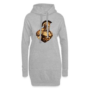 Gymnase d’entraînement Spartan - Sweat-shirt à capuche long Femme - gris chiné - Devant
