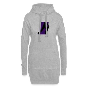 Pitcher Sport Cricket - Hoodie-Kleid - Grau meliert - Vorne