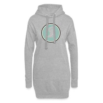 Chef Chef étoilé Chef amateur - Sweat-shirt à capuche long Femme - gris chiné - Devant
