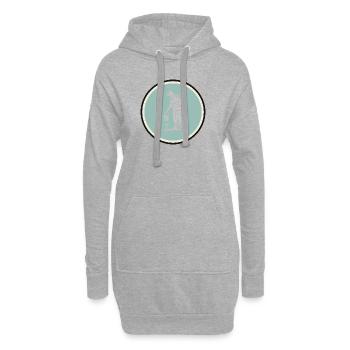 Jardinage Jardinier Jardinier amateur - Sweat-shirt à capuche long Femme - gris chiné - Devant