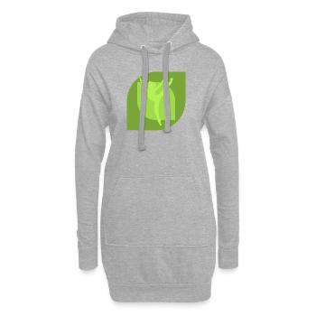 Gymnastics Gymnastics Training - Hoodie Dress - heather grey - Front