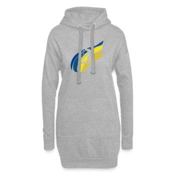 Jardinage Jardinier Jardin - Sweat-shirt à capuche long Femme - gris chiné - Devant