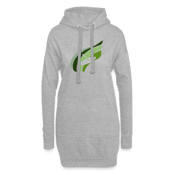 Kayak Sports nautiques Aviron - Sweat-shirt à capuche long Femme - gris chiné - Devant