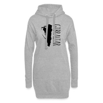 Gibraltar - Hoodie-Kleid - Grau meliert - Vorne